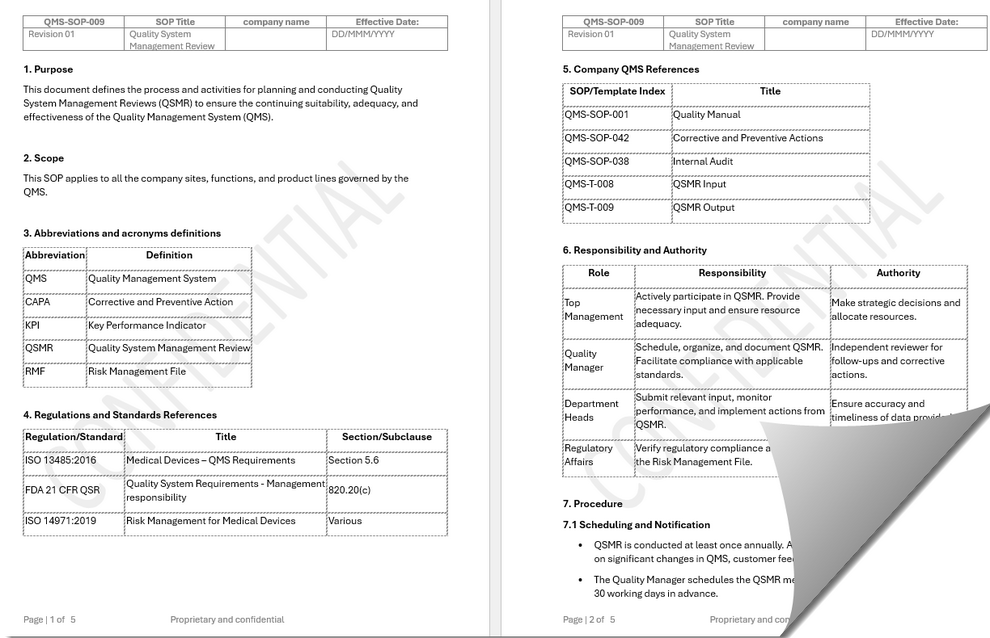 SOP QSMR front page